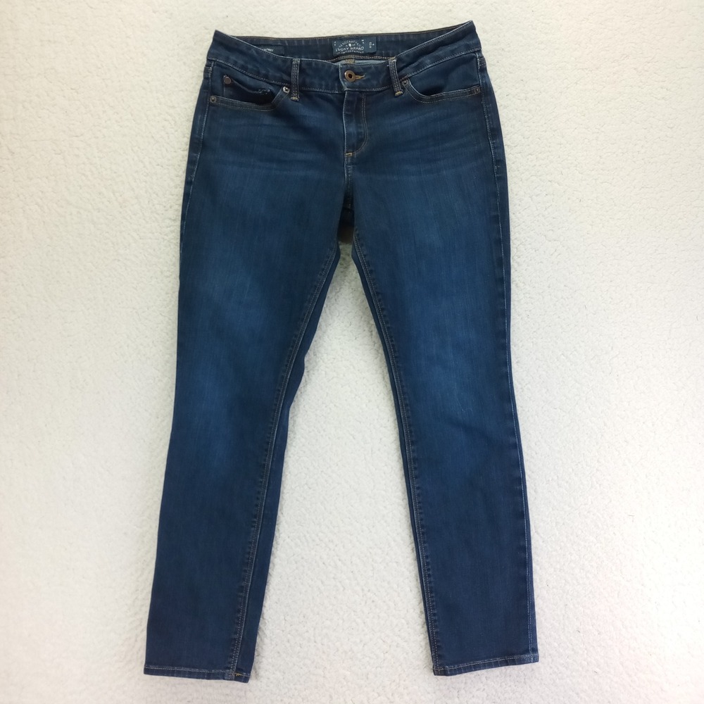 Lucky Brand Lolita Skinny Jeans Womens 6/28 Dark Wash Stretch Denim Blue‎
